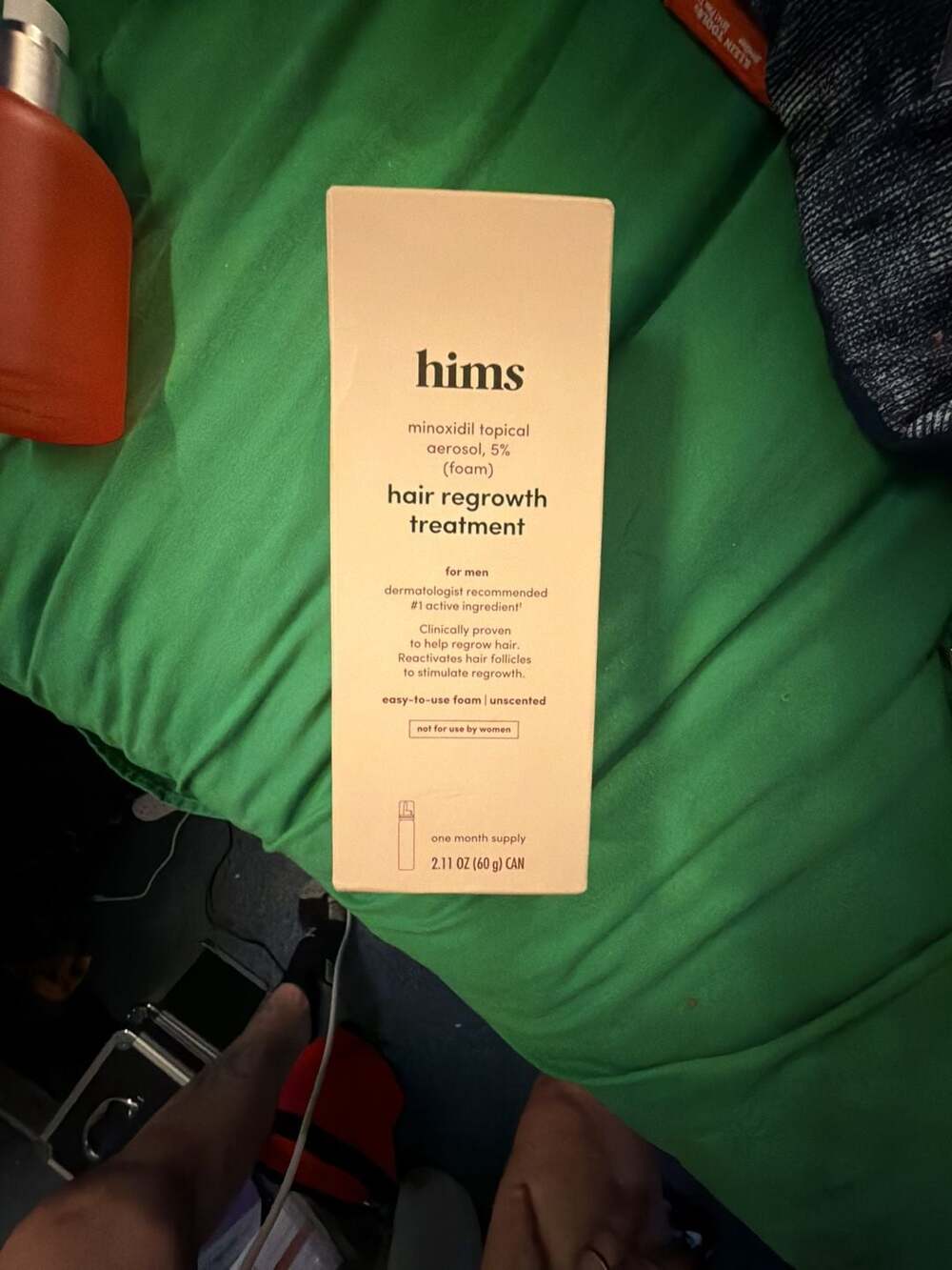 #273 Hims Minoxidil 5% Topical Aerosol Hair Regrowth Treatment Foam 2.11 oz